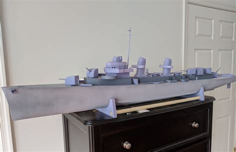 1 72 Fletcher Class Destroyer Rc Model Ship Instructions