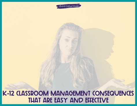 K 12 Classroom Management